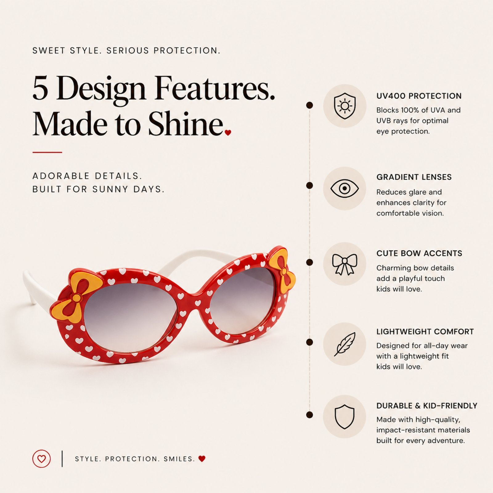 Baby girl sunglasses - Image 3