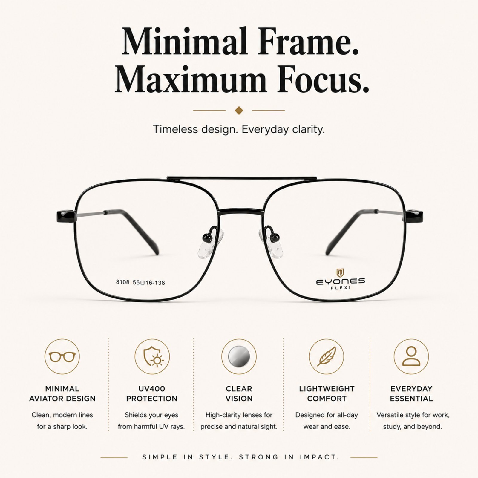 Minimal metal frame - Image 3